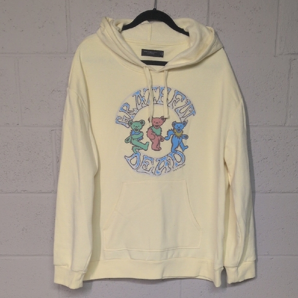 Junk Food Clothing Tops - Grateful Dead™ Gender-Neutral Pullover Hoodie Size XL